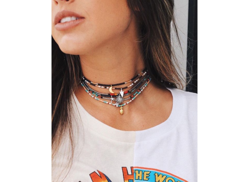 The Beaded Choker Necklace