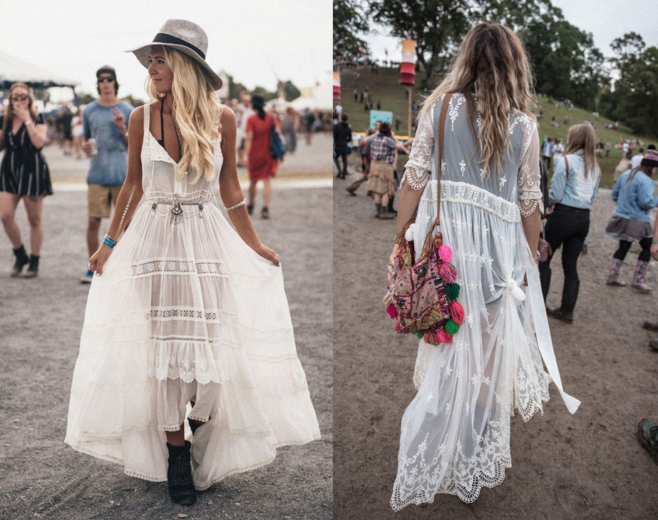 Bohemian Lace Outfits