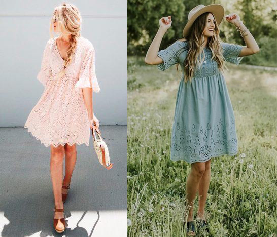 Eyelet Outfits