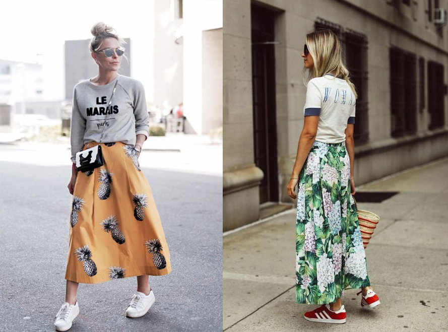 Tropical Maxi Skirts