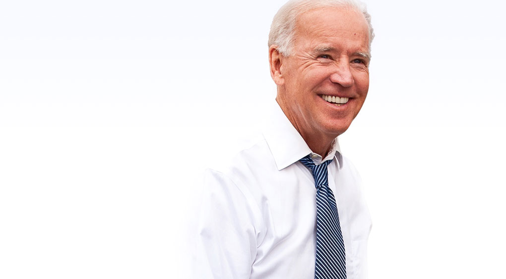 Joe Biden with White Shirt