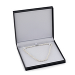 7.0-7.5mm White Freshwater Pearl Necklace - AAAA Quality - Fourth Image